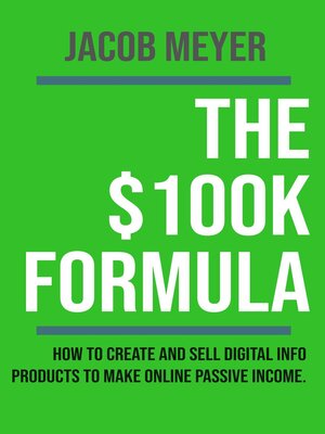 cover image of The $100k Formula